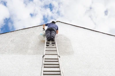 Peinture extérieure à Samoëns — façades et ravalement